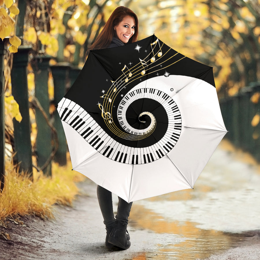 Piano Art Music Umbrella