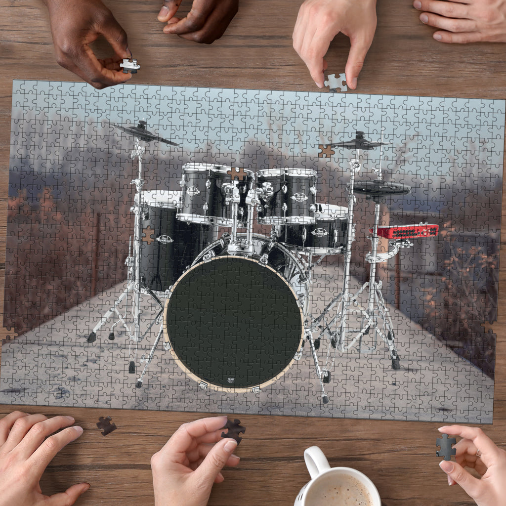 Drum Wood Jigsaw Puzzle