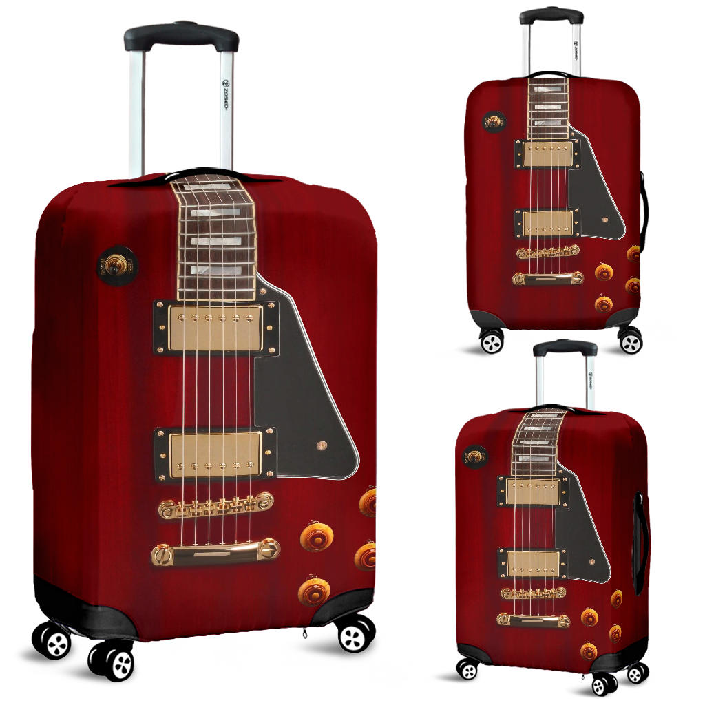 Anniversary Guitar Luggage Cover - Luggage Cover / Small 18-22 in / 45-55 cm - { shop_name }} - Review