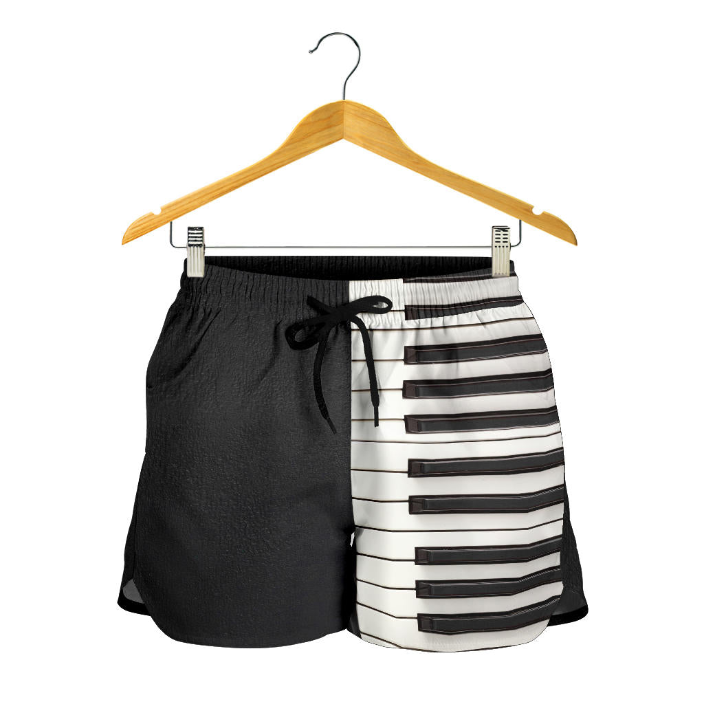 Piano Keys Women's Short