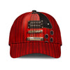 Red Electric Guitar Classic Cap