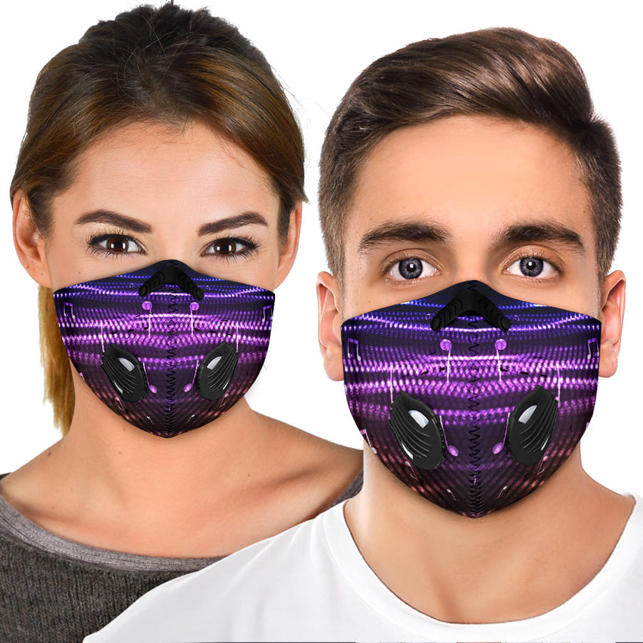 Premium Music Notes Premium Face Mask