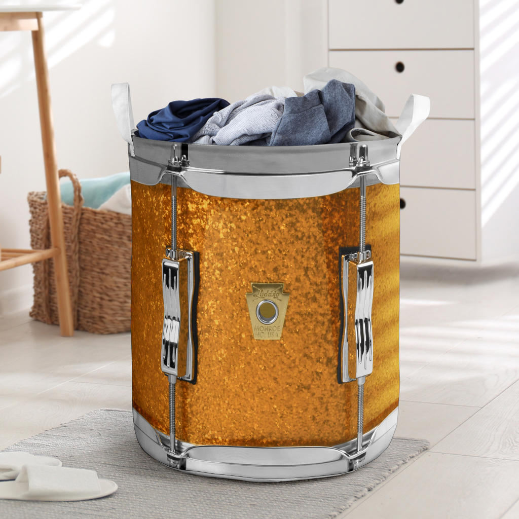 Classic Snare Drum Laundry Basket