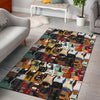 Guitars Area Rug