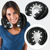 Piano Music Travel Pillow