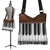 Piano Key Boho Handbag