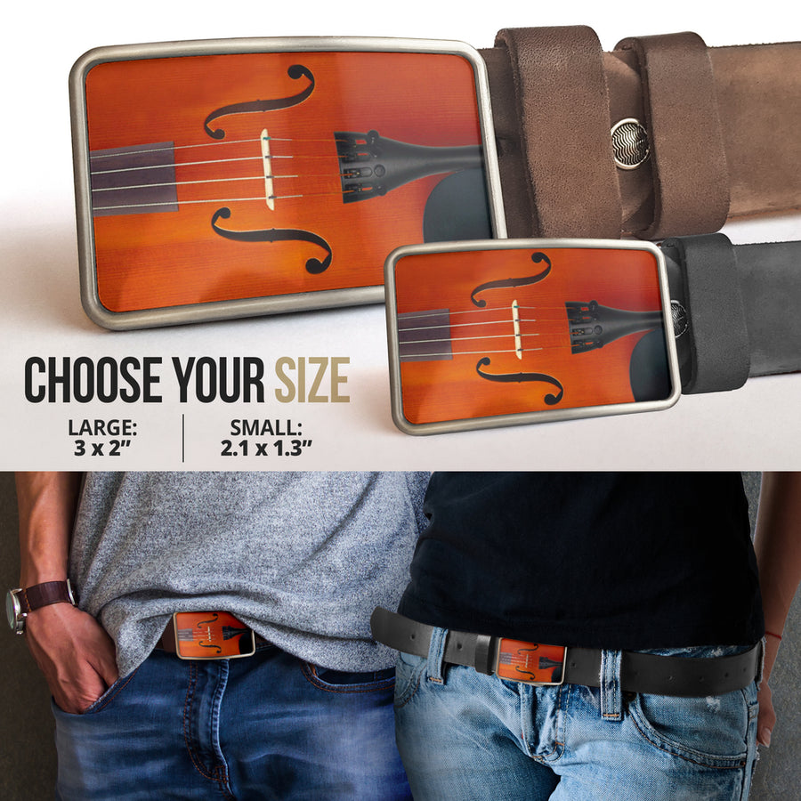 Violin Belt Buckle