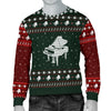 Piano Snowflake Men's Sweater