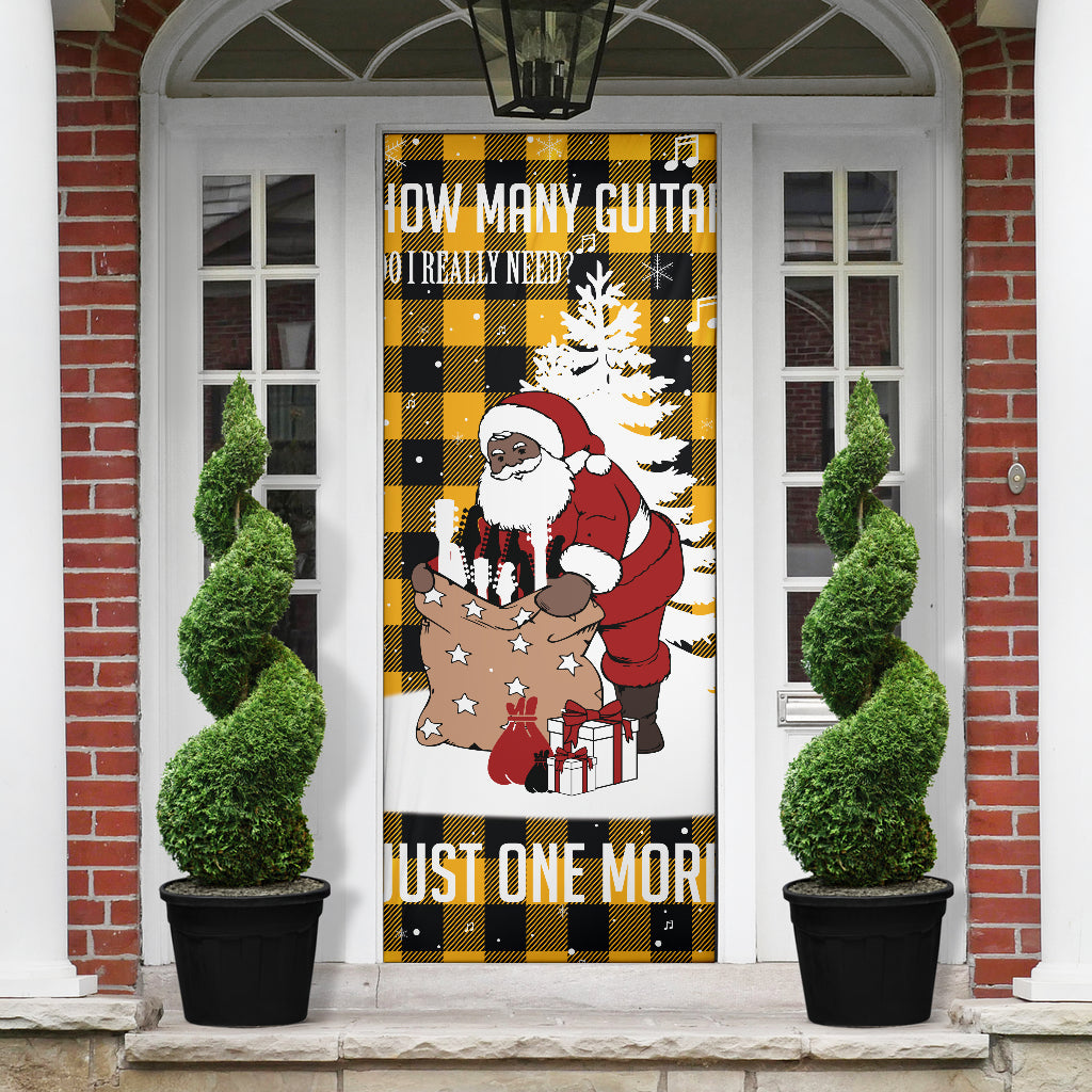 Just One More Guitar Yellow Door Sock