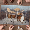 Drum Kits Wood Jigsaw Puzzle