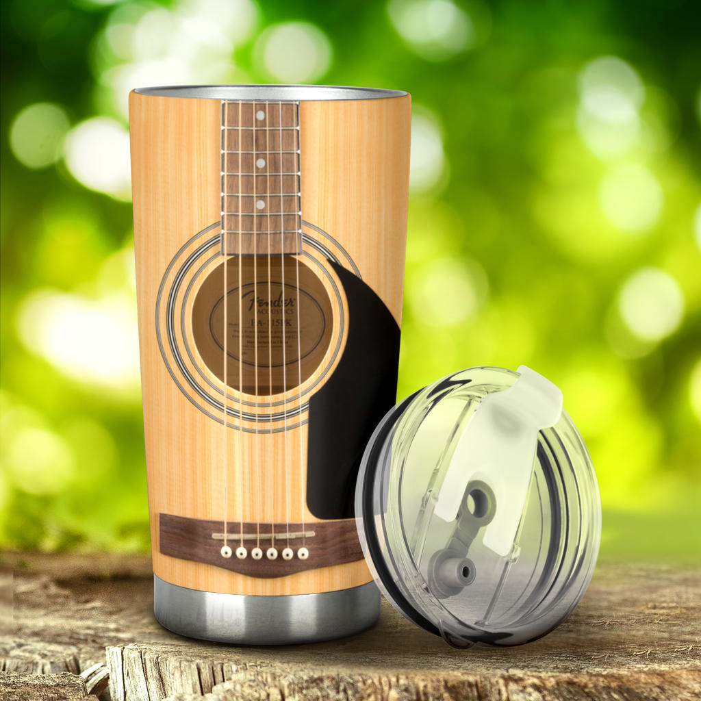 Awesome Wood Guitar Tumbler
