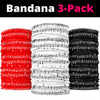 Musical Notes Bandana 3-Pack