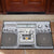 White Stereo Door Mat