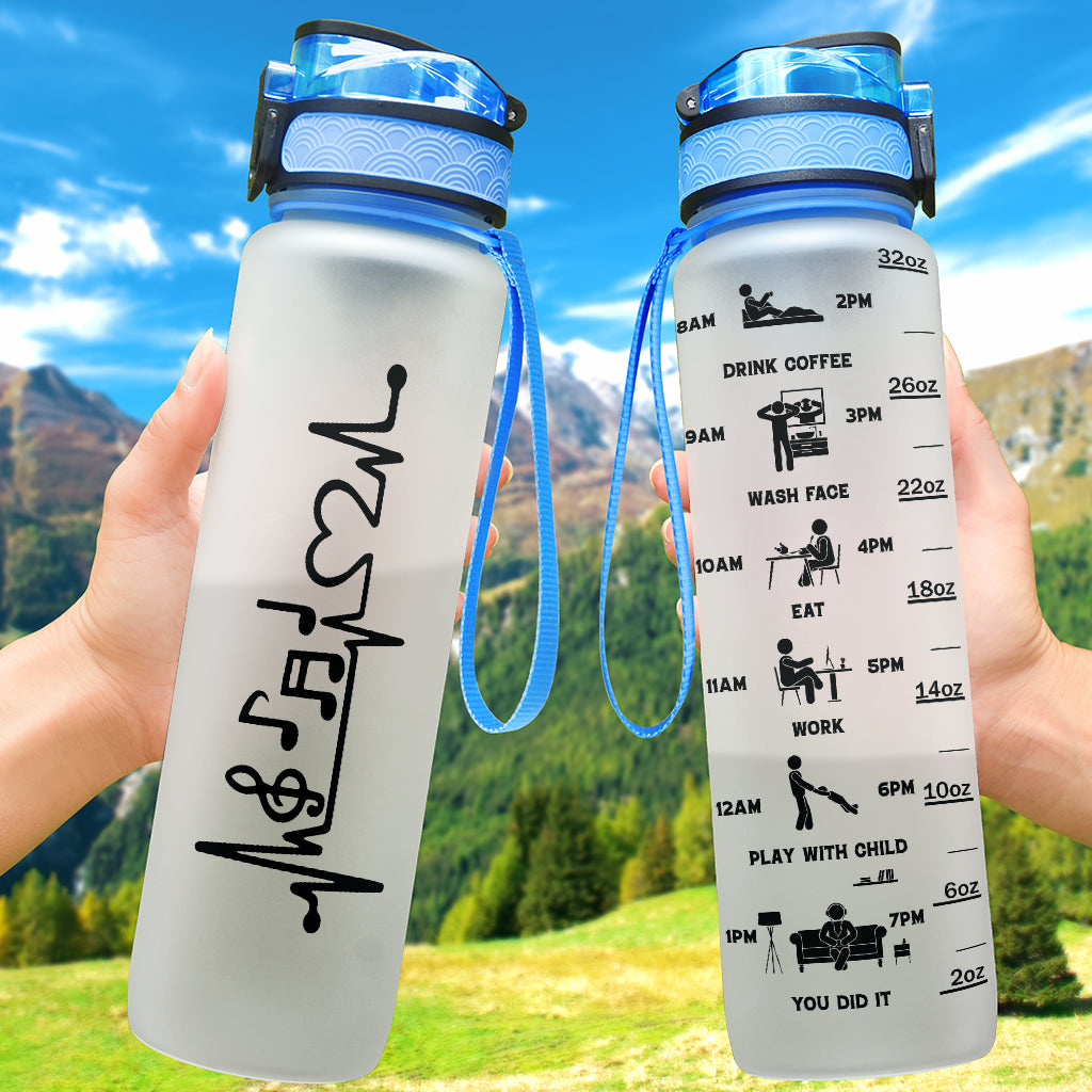 Music Heartbeat Hydro Tracking Bottle
