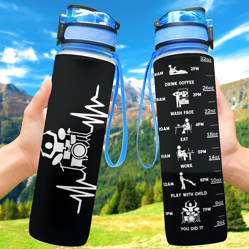 Drum Heartbeat Hydro Tracking Bottle
