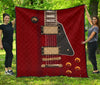 Anniversary Guitar Premium Quilt - Premium Quilt / Lap Blanket - { shop_name }} - Review