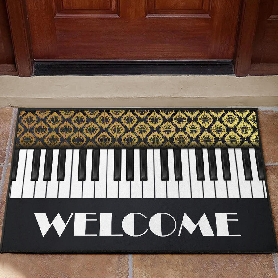 Piano Keys Door Mat