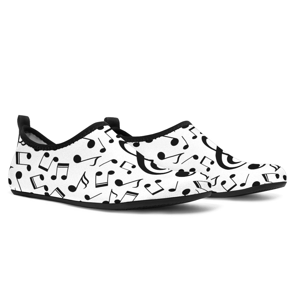 Musical Notes Aqua Shoes