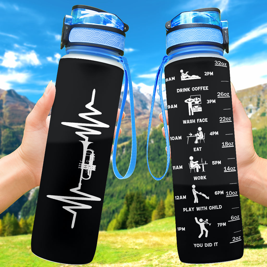 Trumpet Heartbeat Hydro Tracking Bottle
