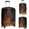 Black Guitar Luggage Cover