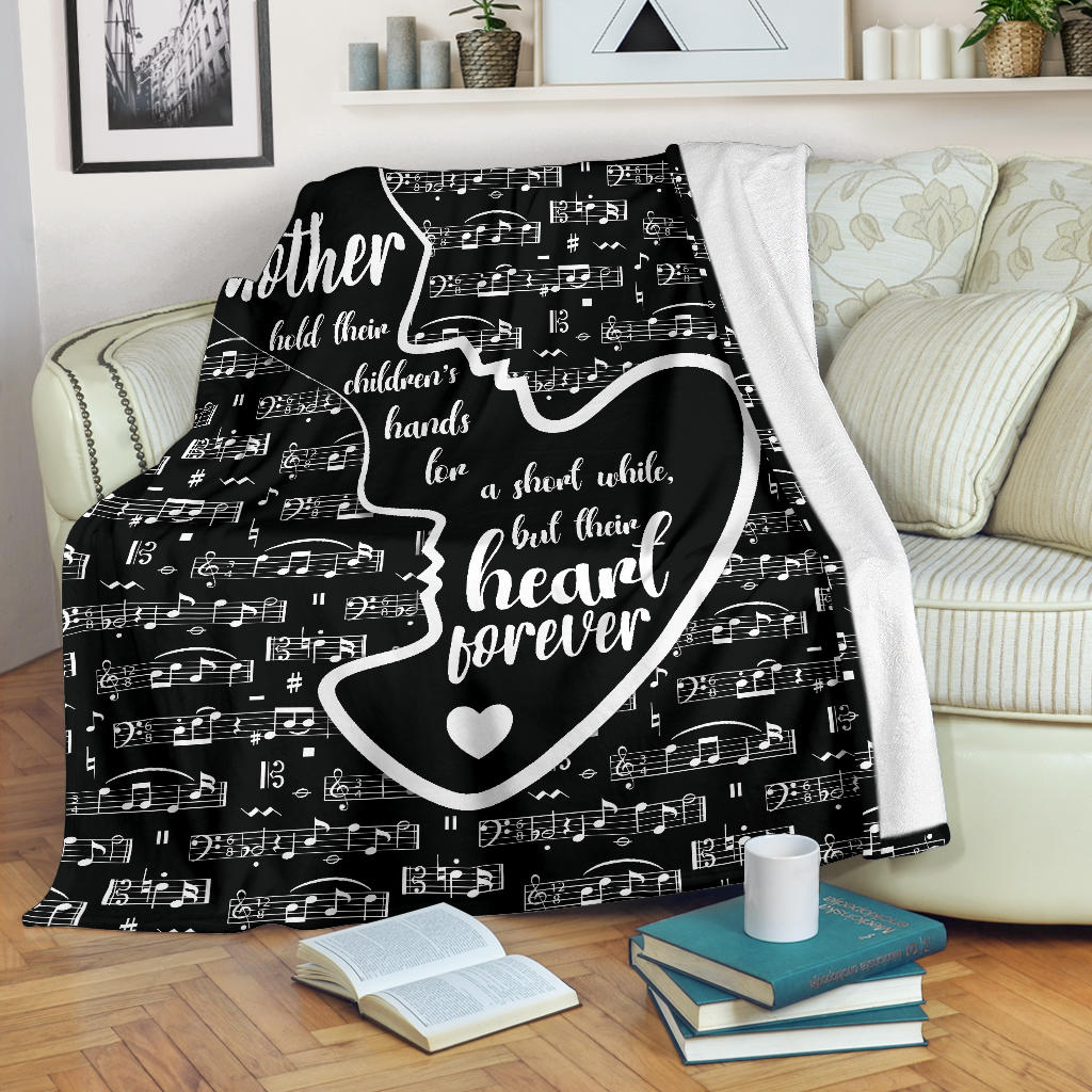 Musical Notes Mother Blanket