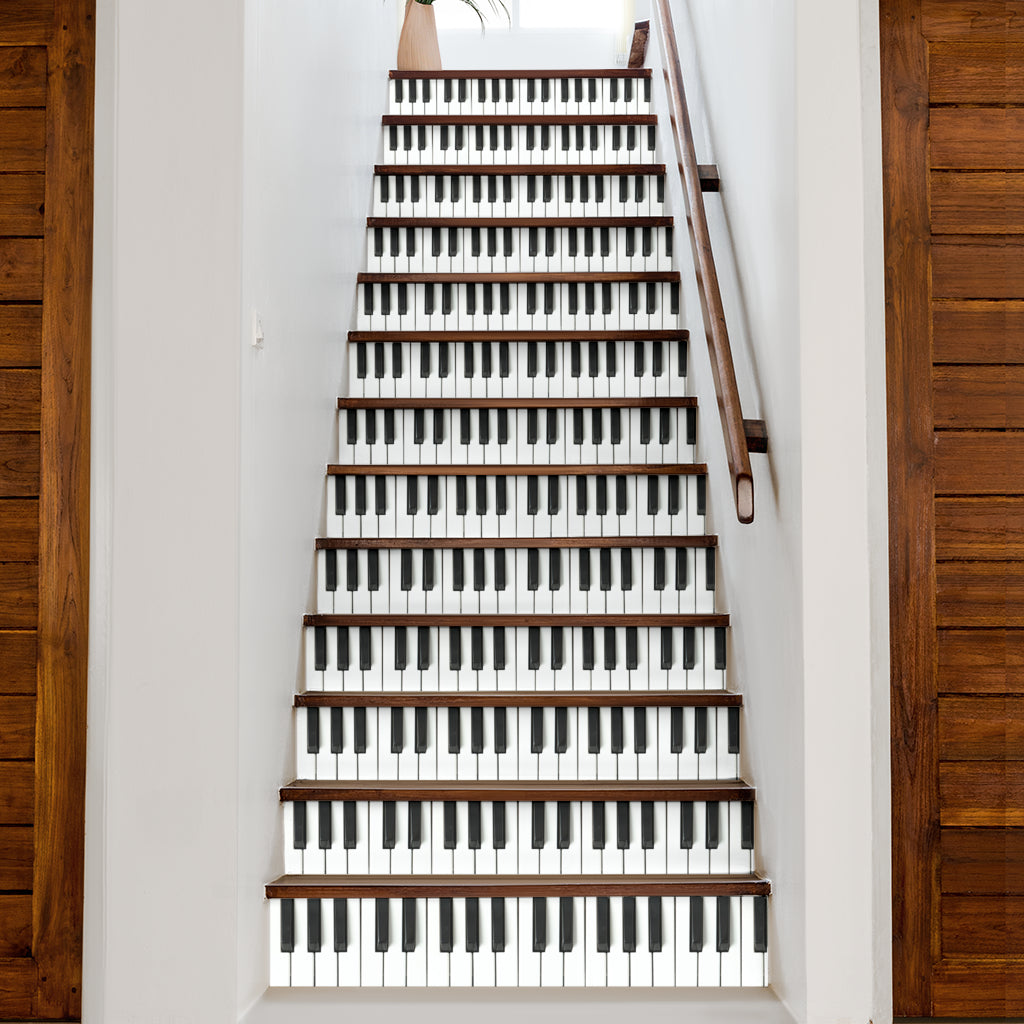 Piano Keys Stair Stickers
