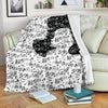 Music Notes Mother Day's Blanket