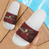 New! Red Electric Guitar Slide Sandals