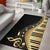 Piano Keys With Music Notes Area Rug