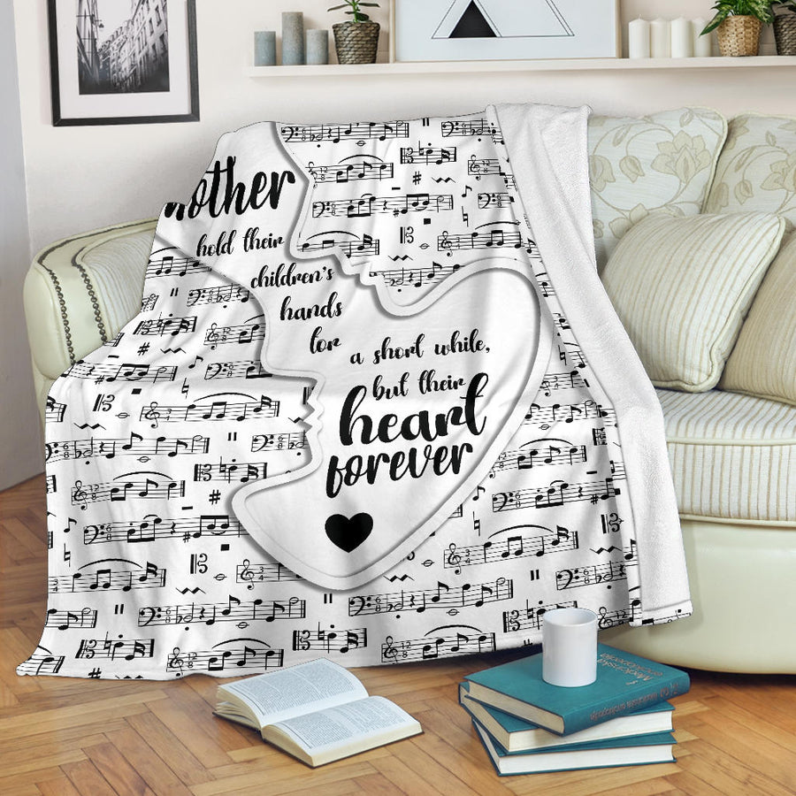 Music Notes Mother Blanket