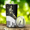 Music Notes With Piano Tumbler