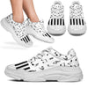 Piano Keys With Music Notes Chunky Sneakers