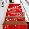Music Notes Christmas Stair Stickers