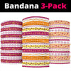 Set Of Music Notes Bandana 3-Pack - Bandana 3-Pack - { shop_name }} - Review