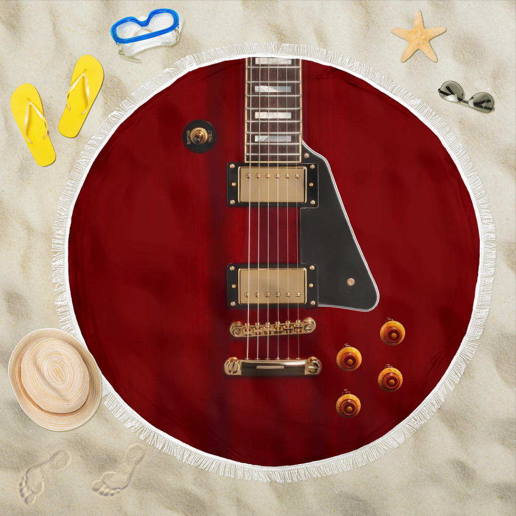 Anniversary Guitar Beach Blanket - { shop_name }} - Review