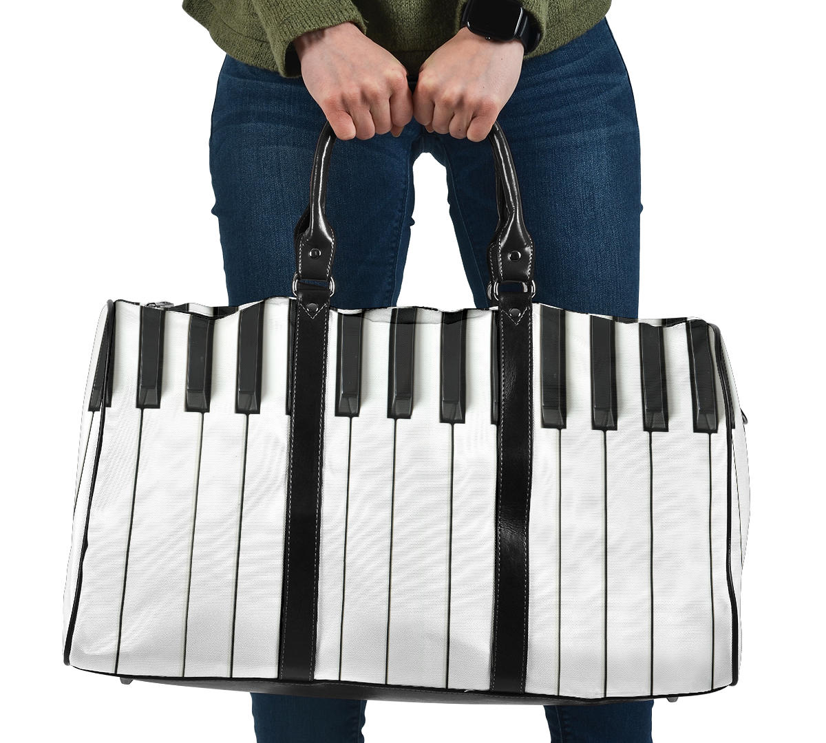 Piano Keys Travel Bag
