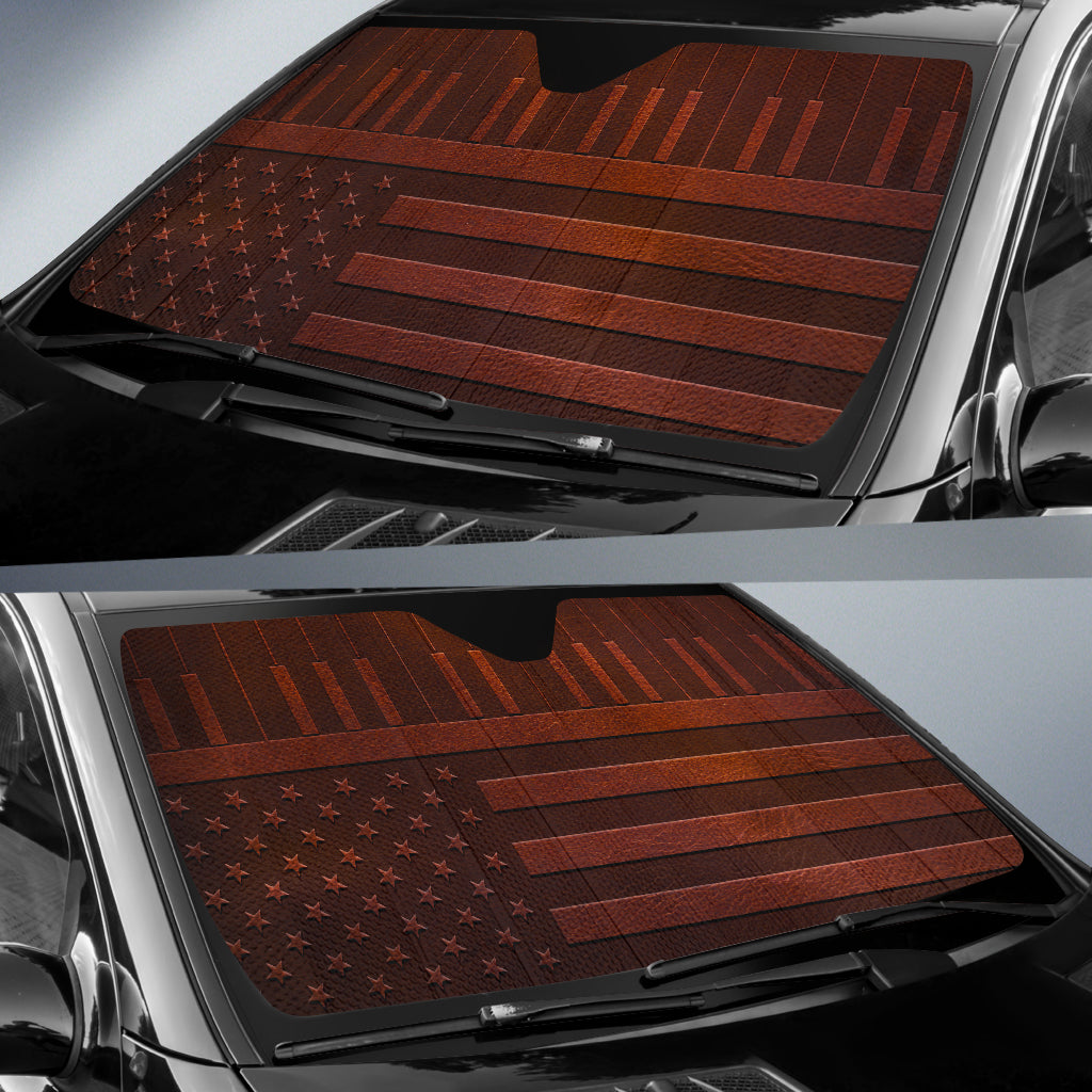 Piano Keys American Flag Sun Shades