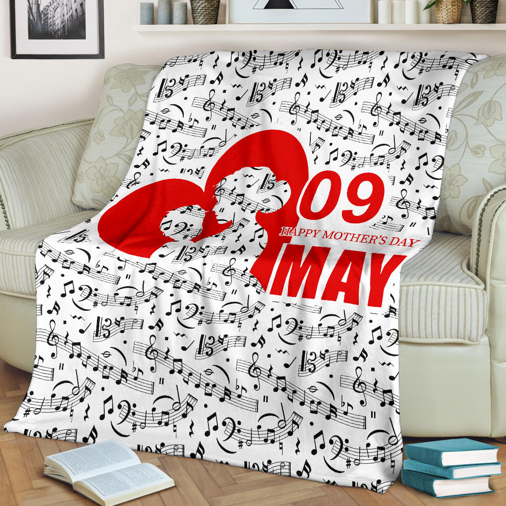 Mother's Day Music Notes Blanket - { shop_name }} - Review