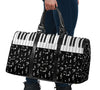 Piano Keys And Music Notes Travel Bag