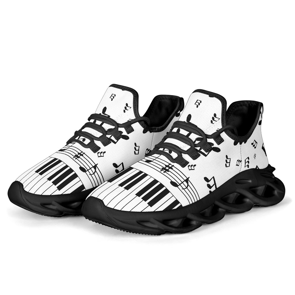 Piano Music Notes Sole Sneakers