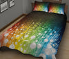 Rainbow Music Quilt Bed Set