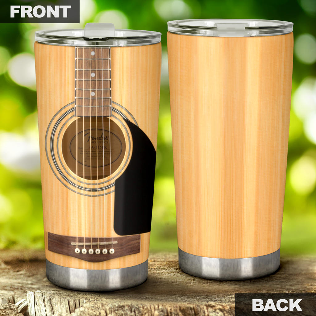 Awesome Wood Guitar Tumbler