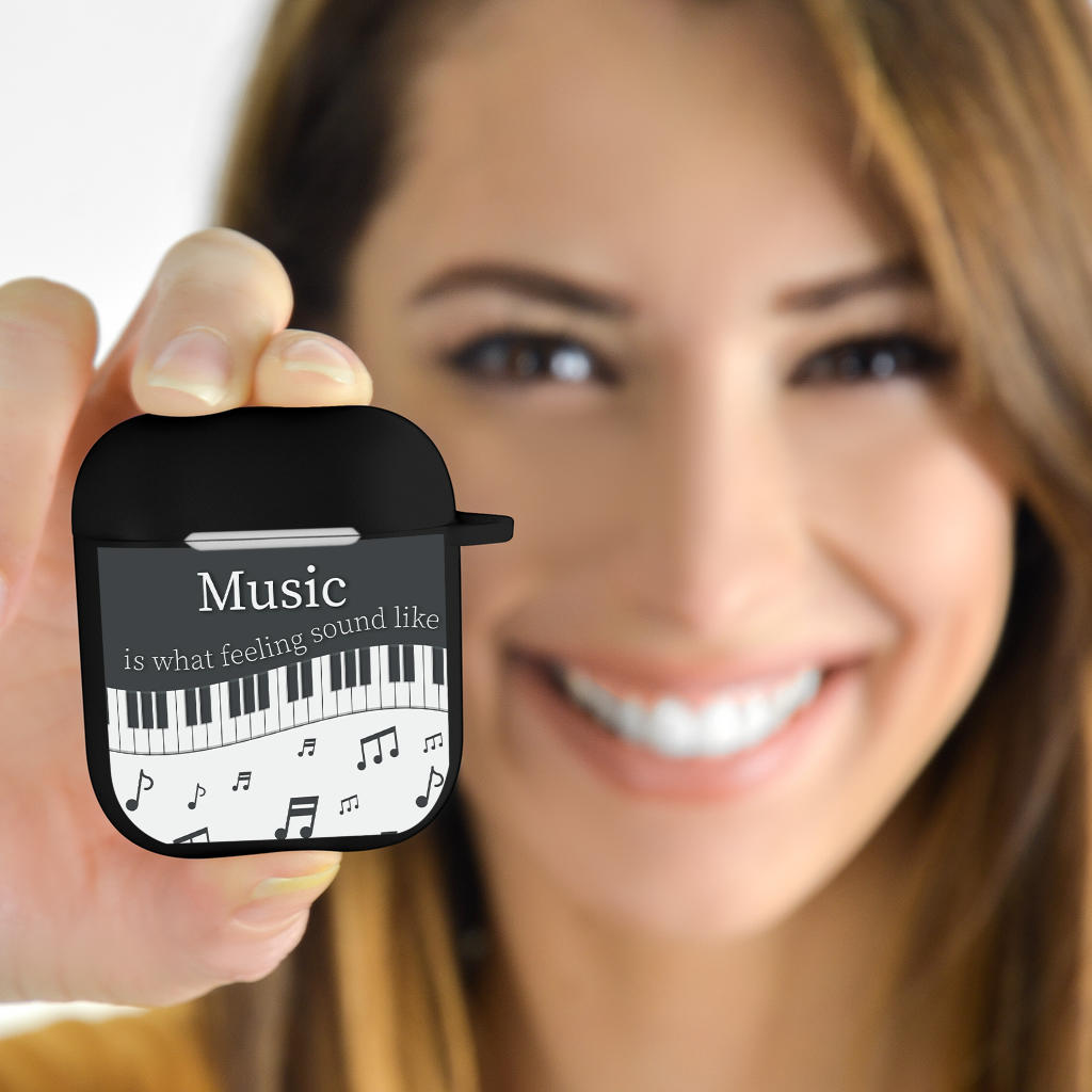 Piano Keys AirPods Case Cover
