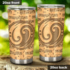 Yin Yang Bass Clef Tumbler