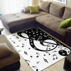 Music Notes Treble Clef Rug