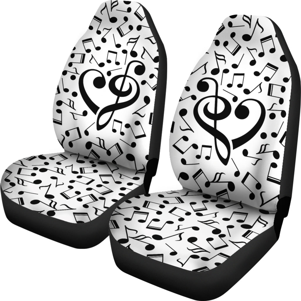Awesome Musical Note Car Seat Covers - Artistic Pod Review