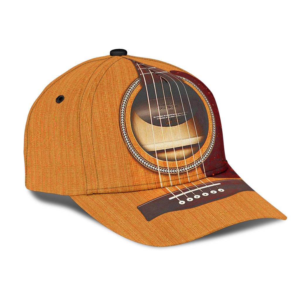 Wooden Guitar Classic Cap