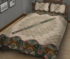 Flute Mandala Quilt Bed Set