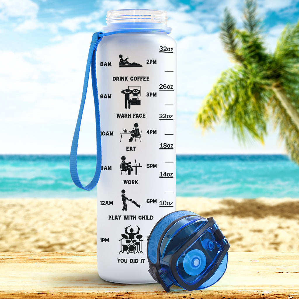 Drum Heartbeat Hydro Tracking Bottle