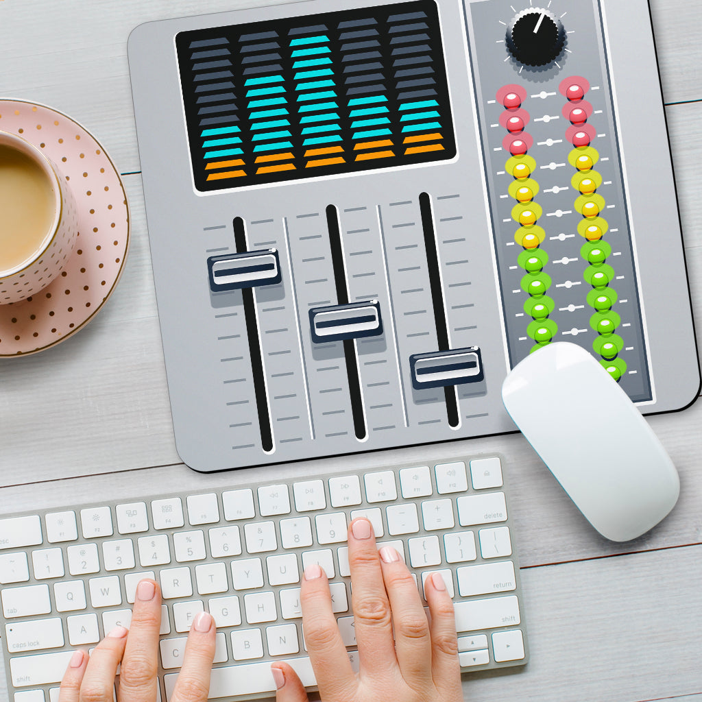 Music mixer Mouse Pad